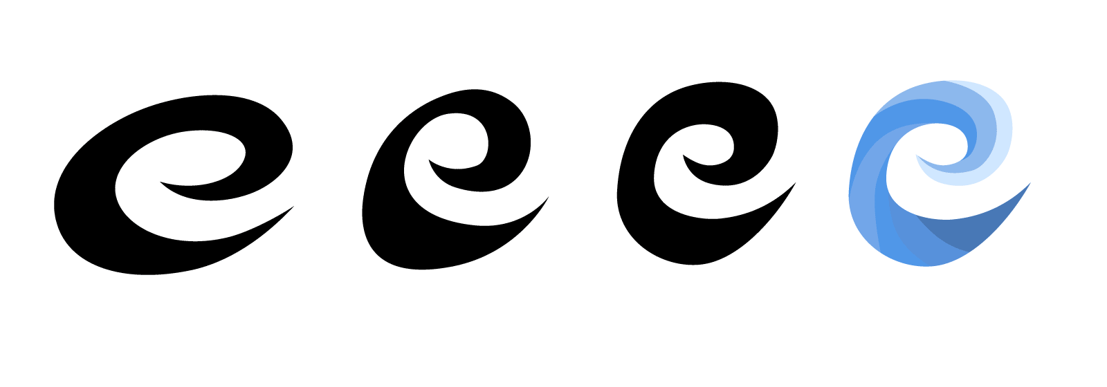 Exploring the shape of the letter E.